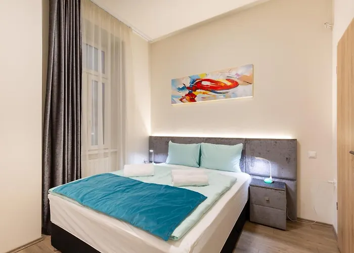 Gde Jaszai Panorama Apartament Budapesta